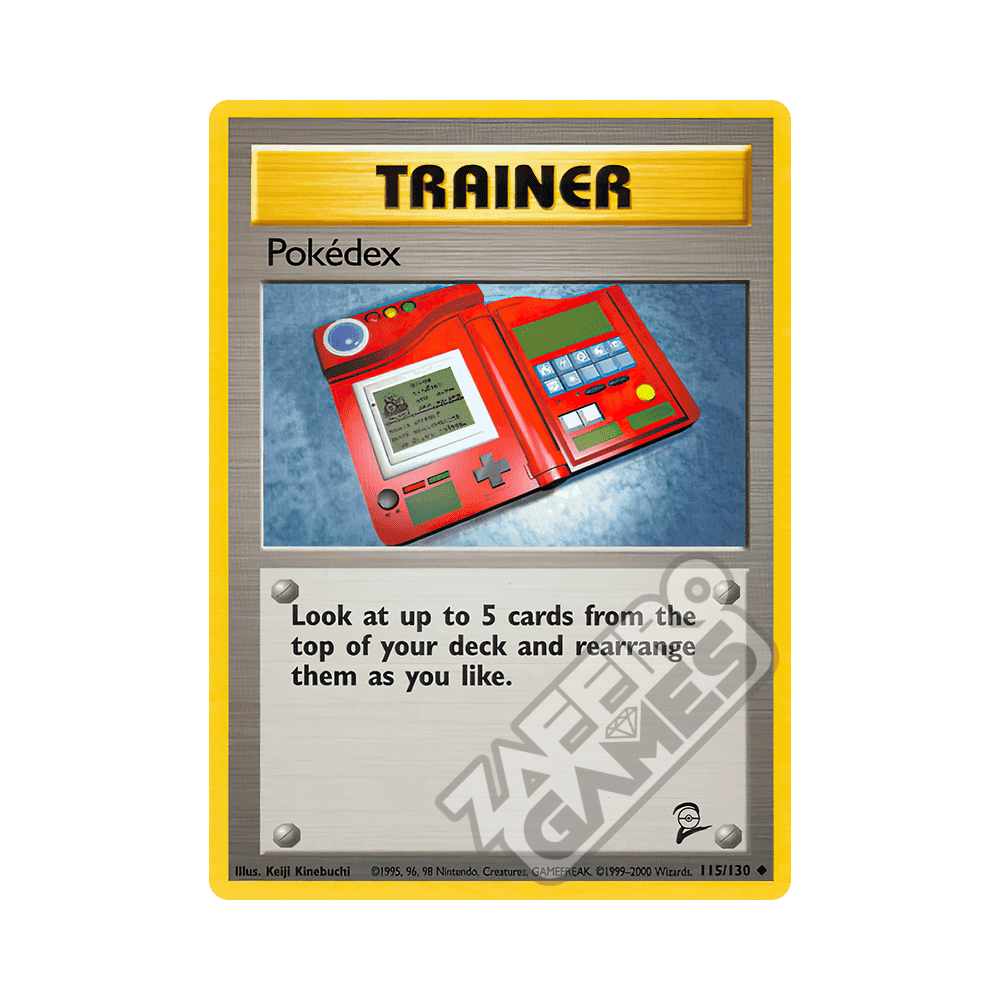 115/130 Pokédex Non Comune (ENG) - Set Base 2 rr