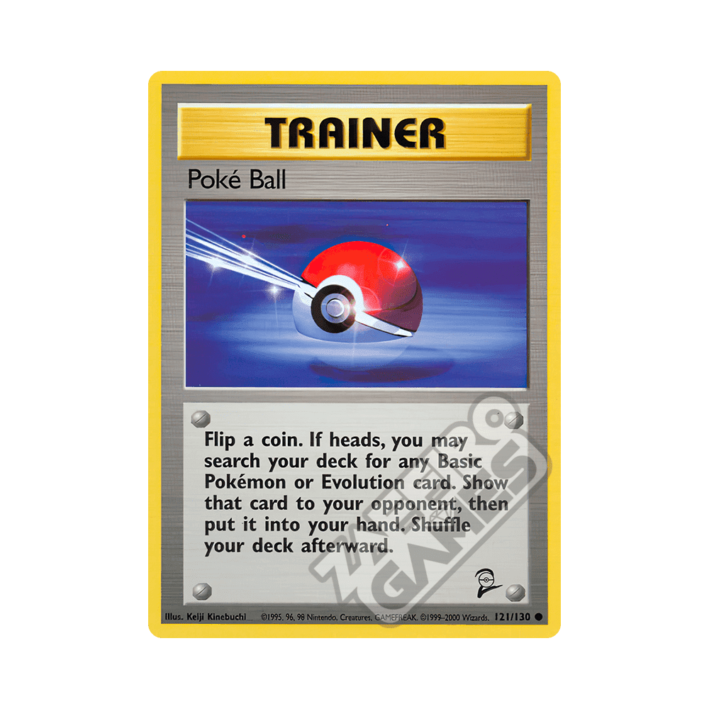 121/130 Poké Ball Comune (ENG) - Set Base 2 rr