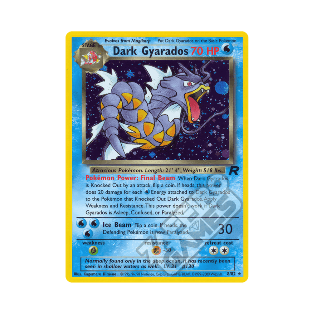 08/82 Dark Gyrados Holo Unlimited (ITA) - Team Rocket rr