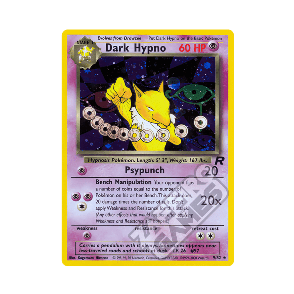 09/82 Dark Hypno Unlimited (ITA) - Team Rocket rr