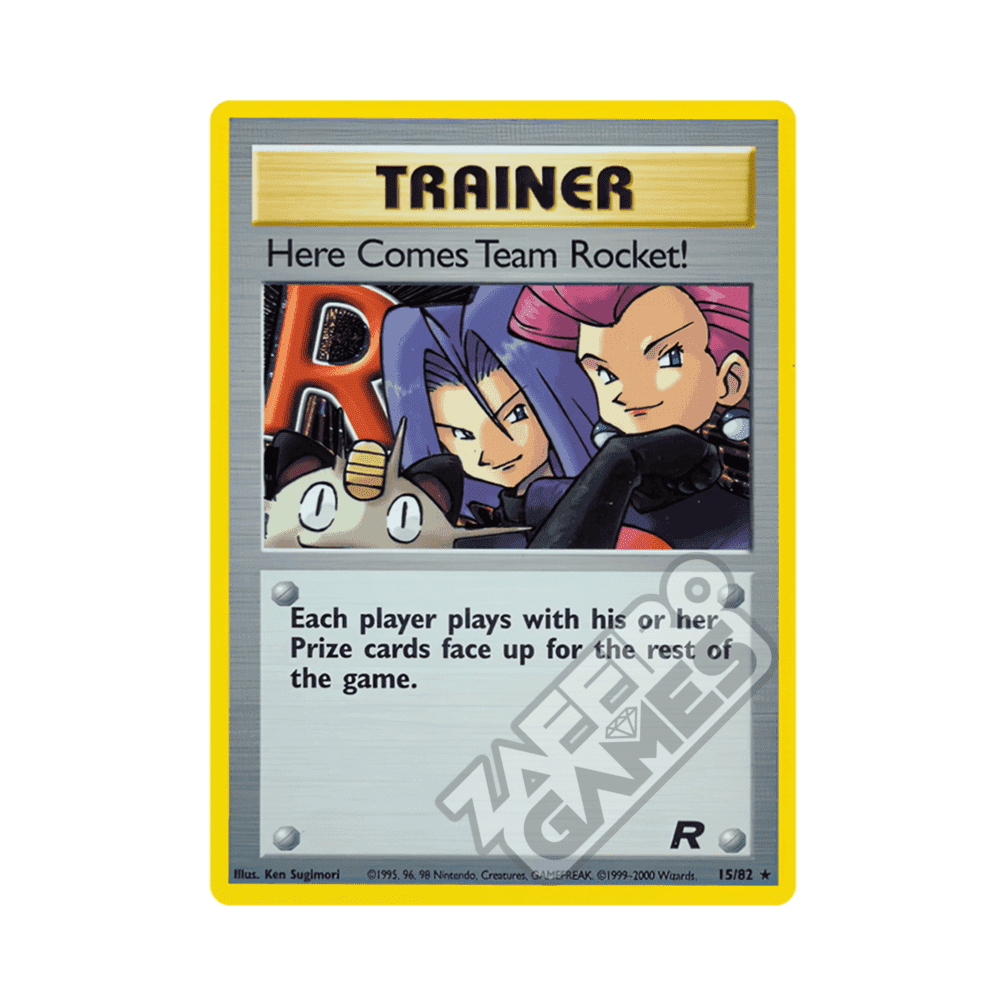 15/82 Ecco che arriva il Team Rocket! Holo Unlimited (ITA) - Team Rocket rr