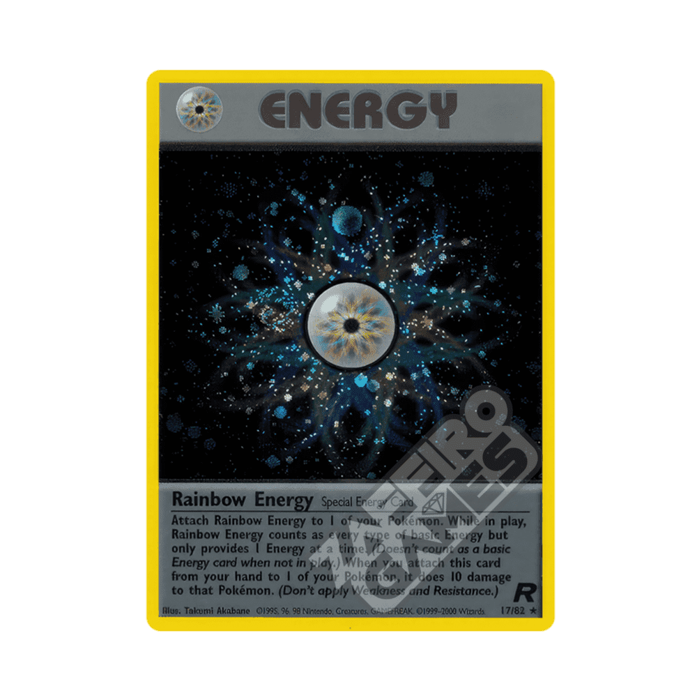 17/82 Energia Arcobaleno Holo Unlimited (ITA) - Team Rocket rr