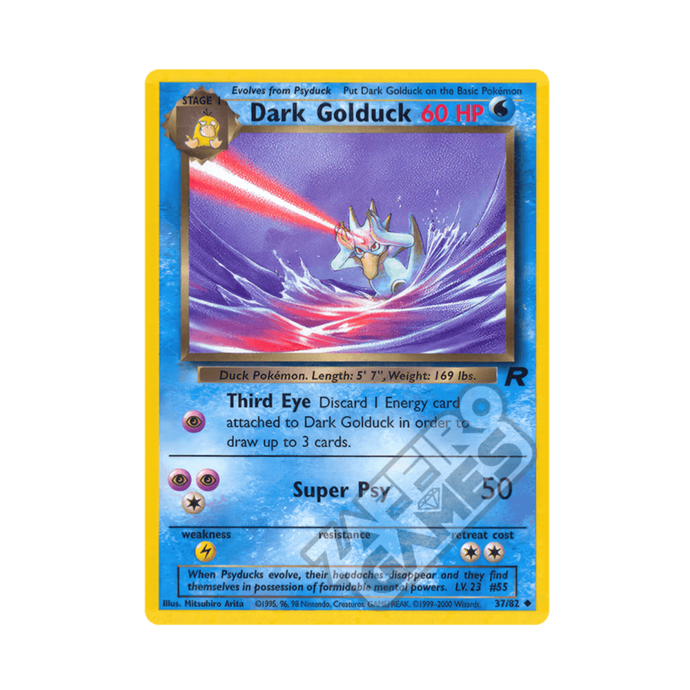 37/82 Dark Golduck Non Comune Unlimited (ITA) - Team Rocket rr