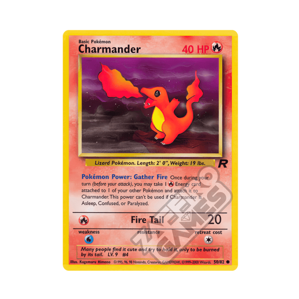 50/82 Charmander Comune Unlimited (ITA) - Team Rocket rr