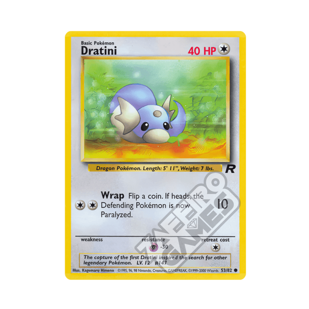 53/82 Dratini Comune Unlimited (ITA) - Team Rocket rr