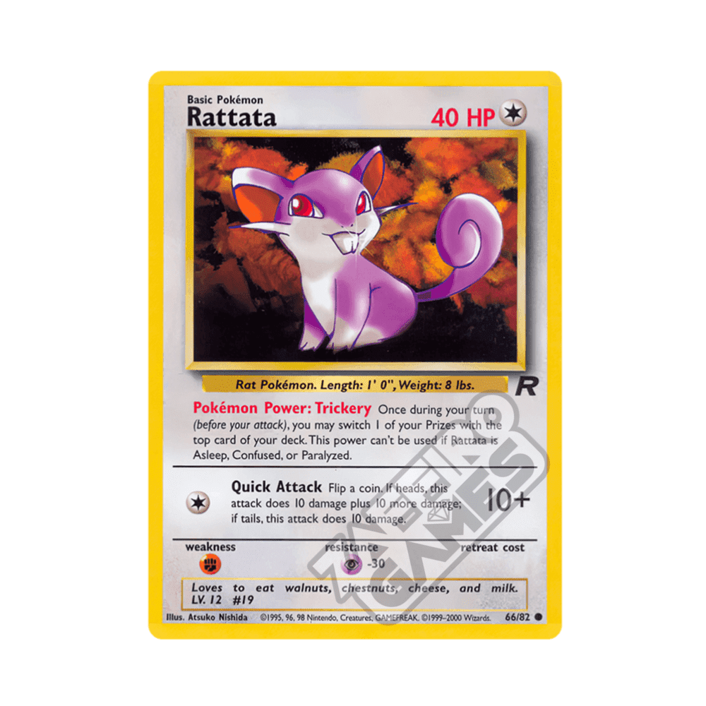 66/82 Rattata Comune Unlimited (ITA) - Team Rocket rr
