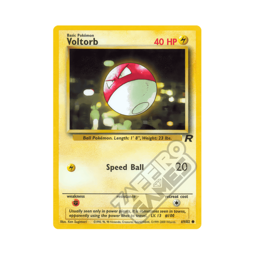 69/82 Voltorb Comune Unlimited (ITA) - Team Rocket rr