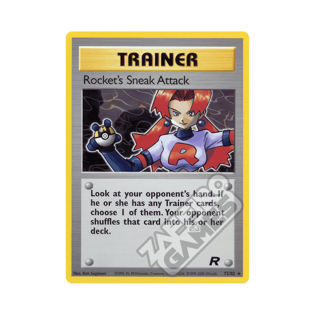 72/82 Attacco a Sorpresa del Team Rocket Rara Unlimited (ITA) - Team Rocket-2 rr
