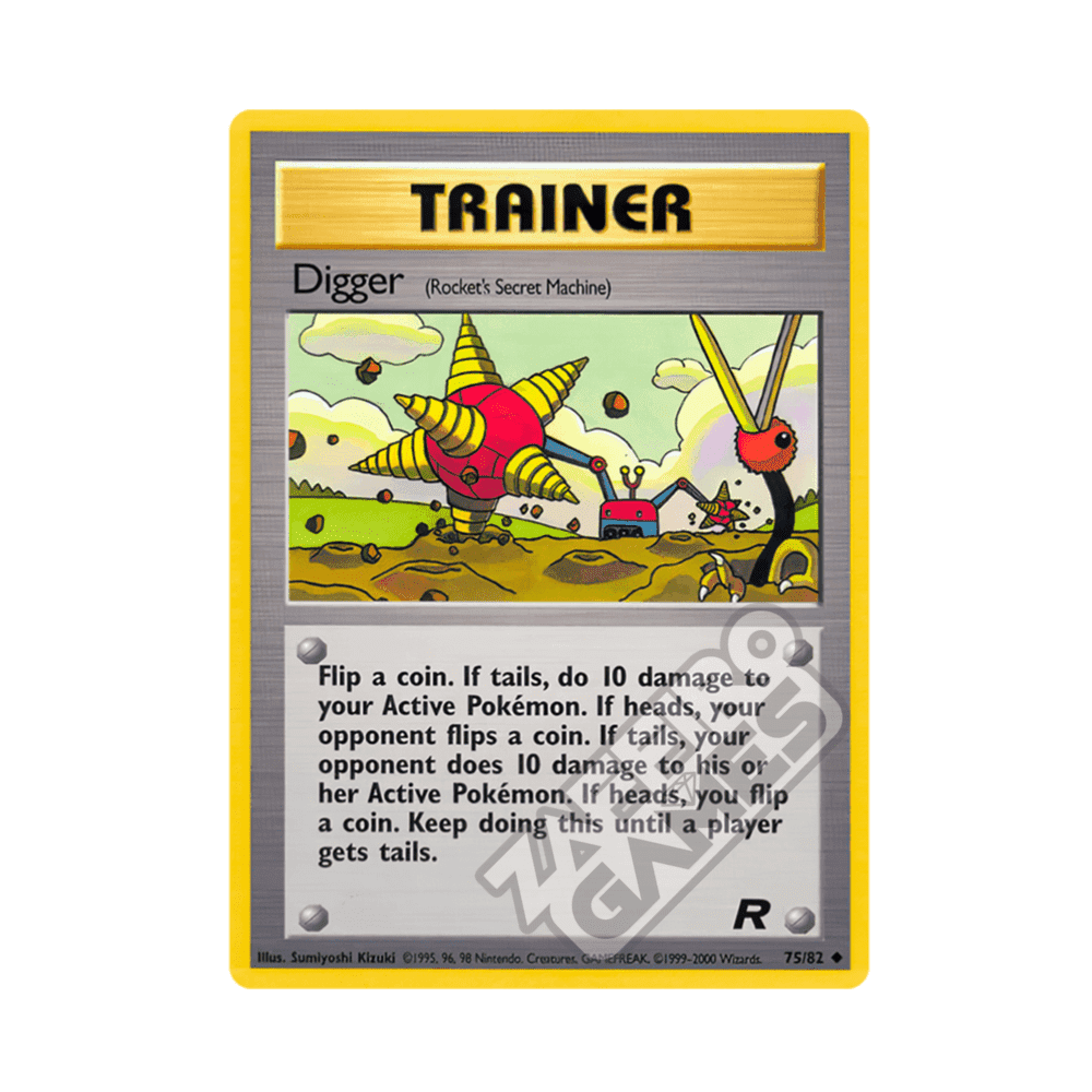 75/82 Scavatrappole Non Comune Unlimited (ITA) - Team Rocket rr
