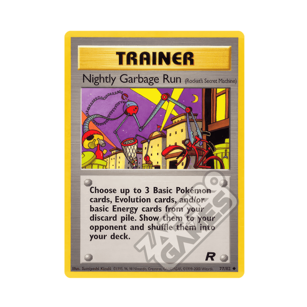 77/82 Raccolta Notturna della Spazzatura Non Comune Unlimited (ITA) - Team Rocket rr