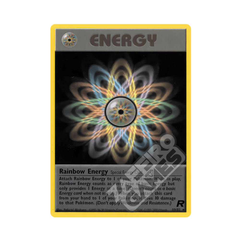 80/82 Energia Arcobaleno Rara Unlimited (ITA) - Team Rocket rr
