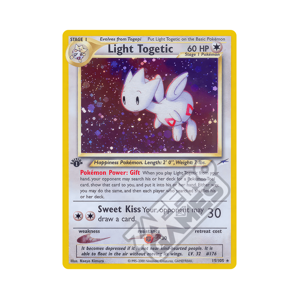015/105 Ligth Togetic Holo Prima Edizione (ITA) - Neo Destiny rr