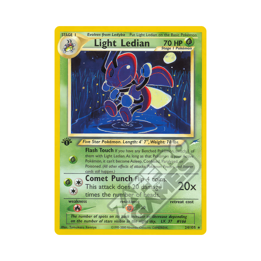 024/105 Light Ledian Rara Prima Edizione (ITA) / Neo Destiny rr