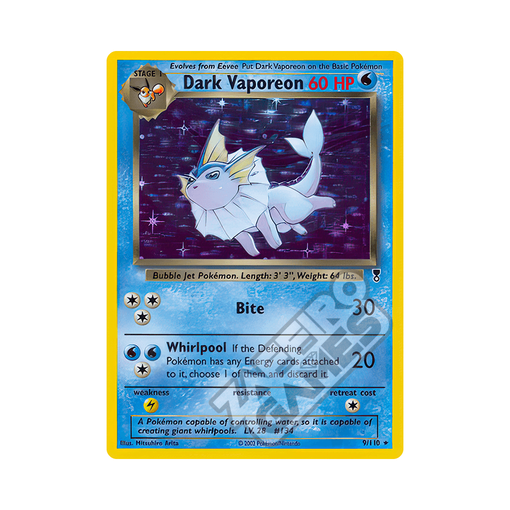 009/110 Dark Vaporeon Holo (ENG) - Legendary Collection rr