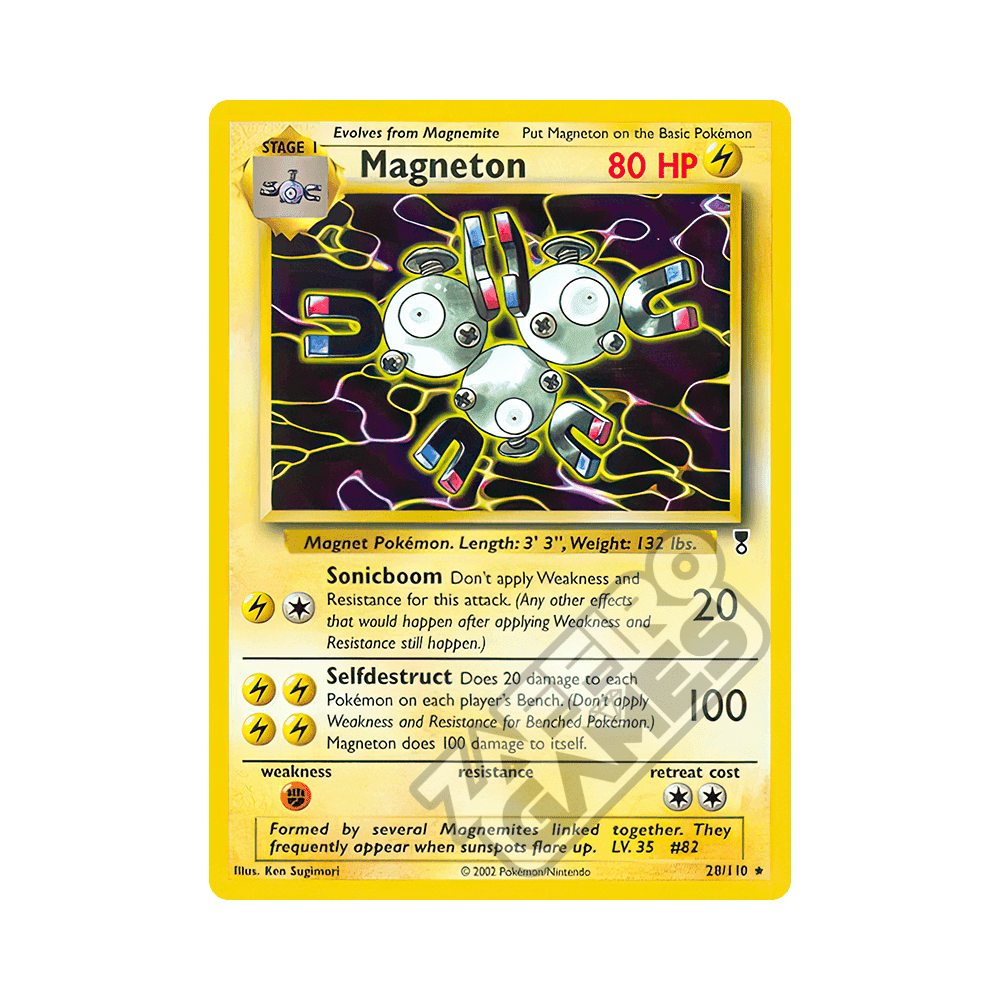 028/110 Magneton Rara (ENG) - Legendary Collection rr