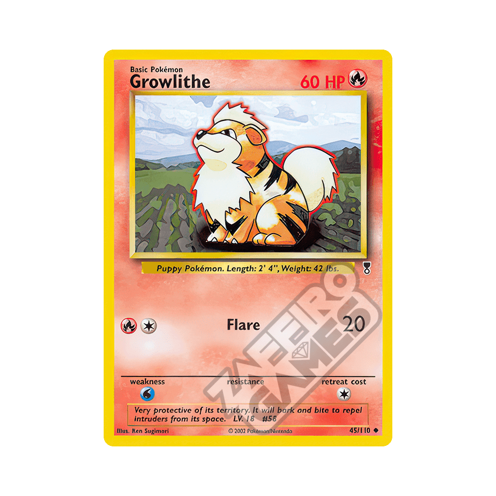 045/110 Growlithe Non Comune (ENG) - Legendary Collection rr