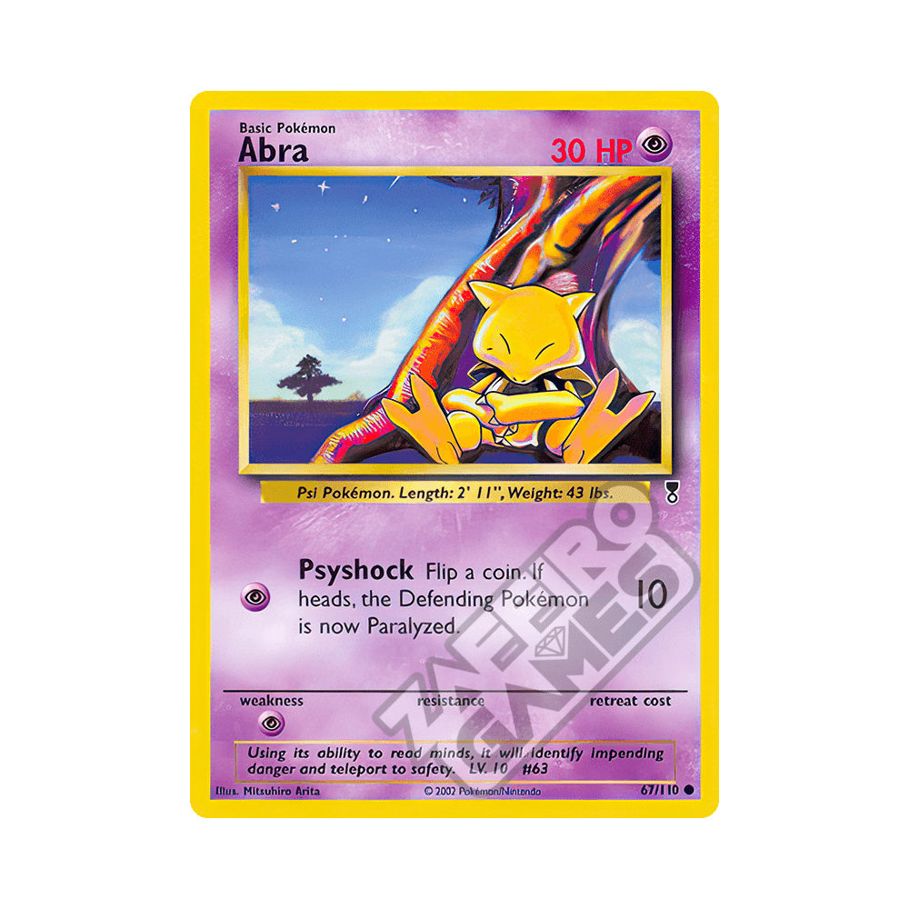 067/110 Abra Comune (ENG) - Legendary Collection rr