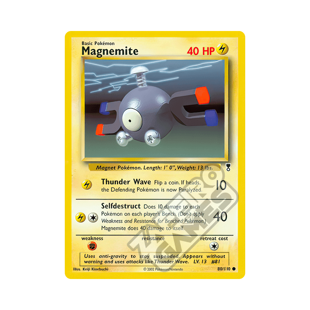 080/110 Magnemite Comune (ENG) - Legendary Collection rr
