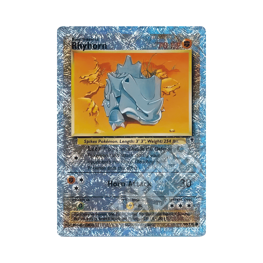 090/110 Rhyhorn Comune Reverse Holo (ENG) - Legendary Collection rr