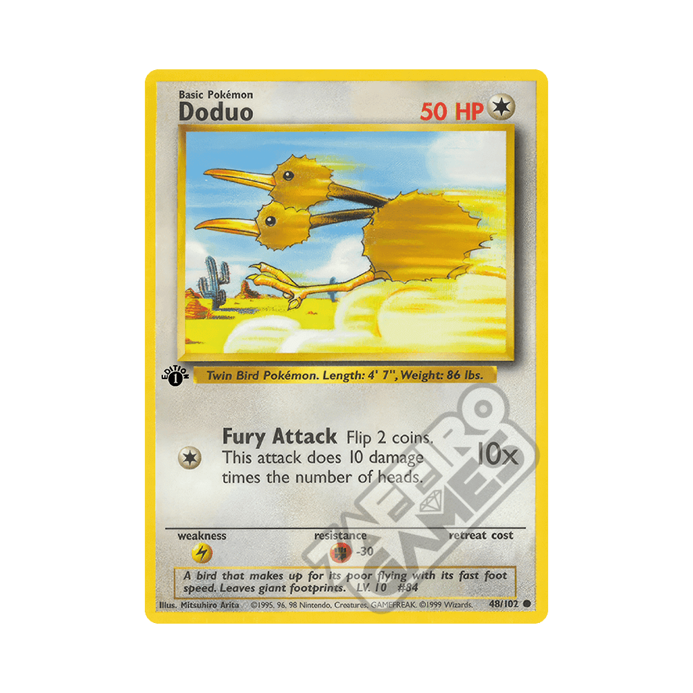048/102 Doduo Comune Prima Edizione (ITA) - Set Base rr