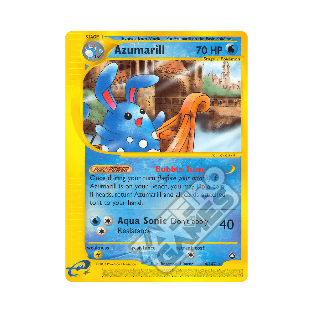 004/147 Azumarill Rara (IT) – Aquapolis | ZAFFIRO GAMES S.R.L.