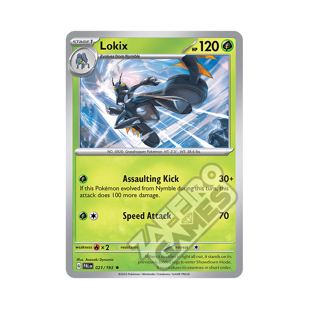 lokix pokemon card value Pokemon TCG - Stellar Crown - #016/142 - Lokix main image 1