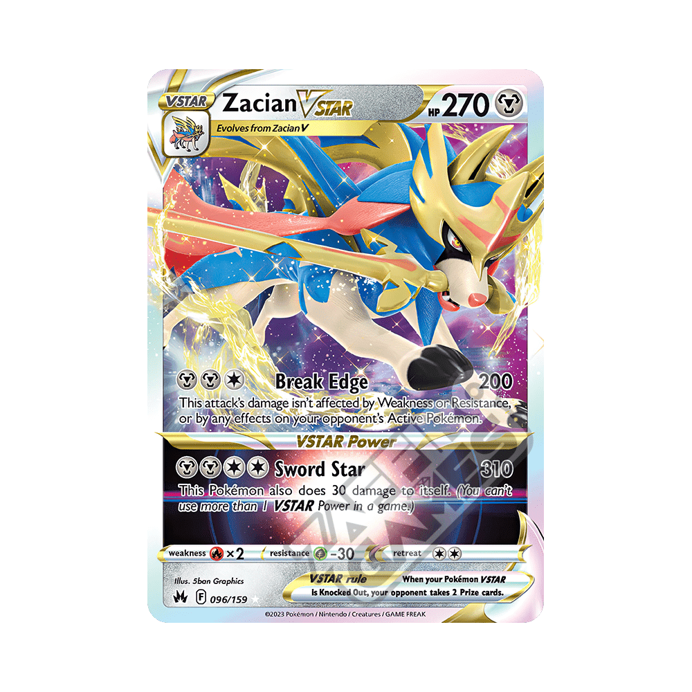 096/159 Zacian V Astro (ITA) – Zenit Regale | ZAFFIRO GAMES S.R.L.