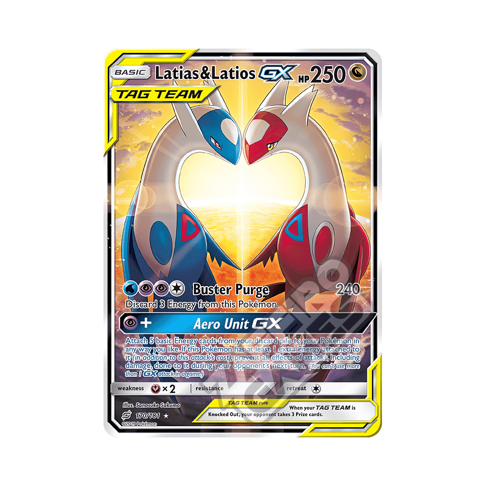 170/181 Latias e Latios GX Alleati Alternative Art (ITA) – Gioco