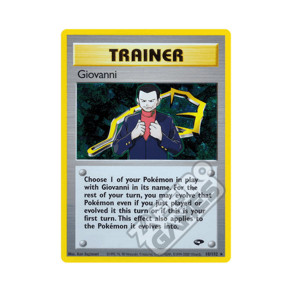 018/132 Giovanni Holo Unlimited (ENG) - Gym Challenge rr