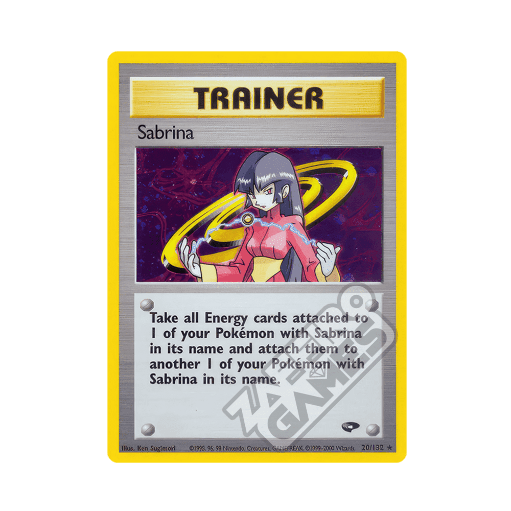 020/132 Sabrina Holo Unlimited (ENG) - Gym Challenge rr