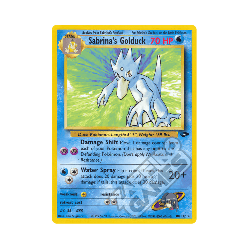 030/132 Sabrina's Golduk Rara Unlimited (ENG) - Gym Challenge rr