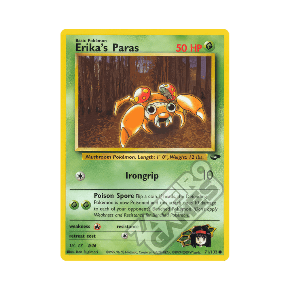 071/132 Erika's Paras Non Comune Unlimited (ENG) - Gym Challenge rr