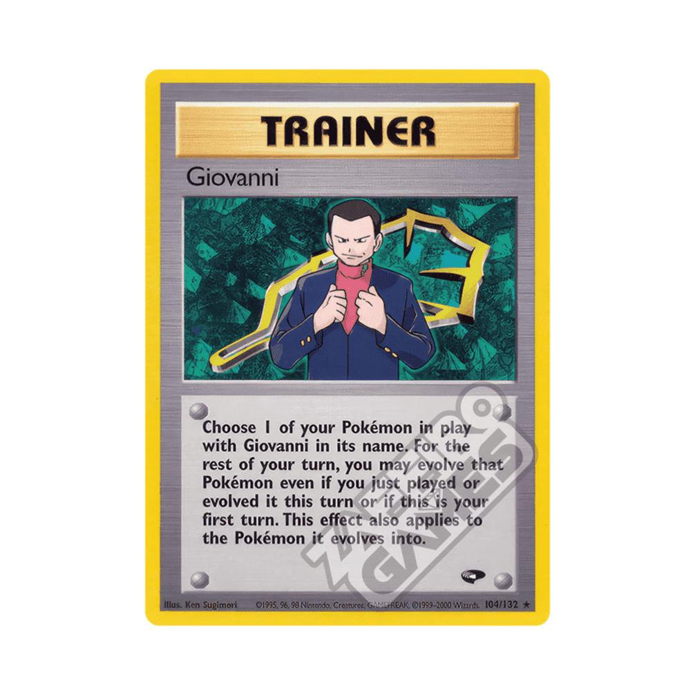 104/132 Giovanni Rara Unlimited (ENG) - Gym Challenge rr
