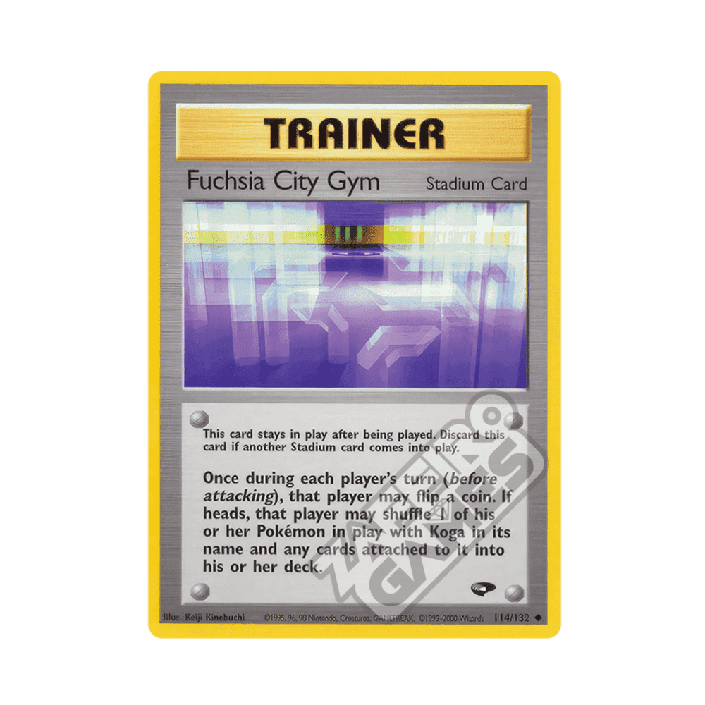 114/132 Fuchsia City Gym Non Comune Unlimited (ENG) - Gym Challenge rr