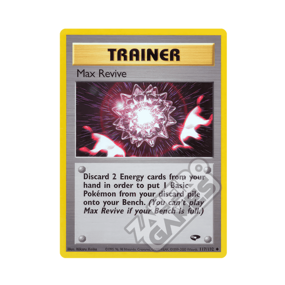 117/132 Max Revive Non Comune Unlimited (ENG) - Gym Challenge rr