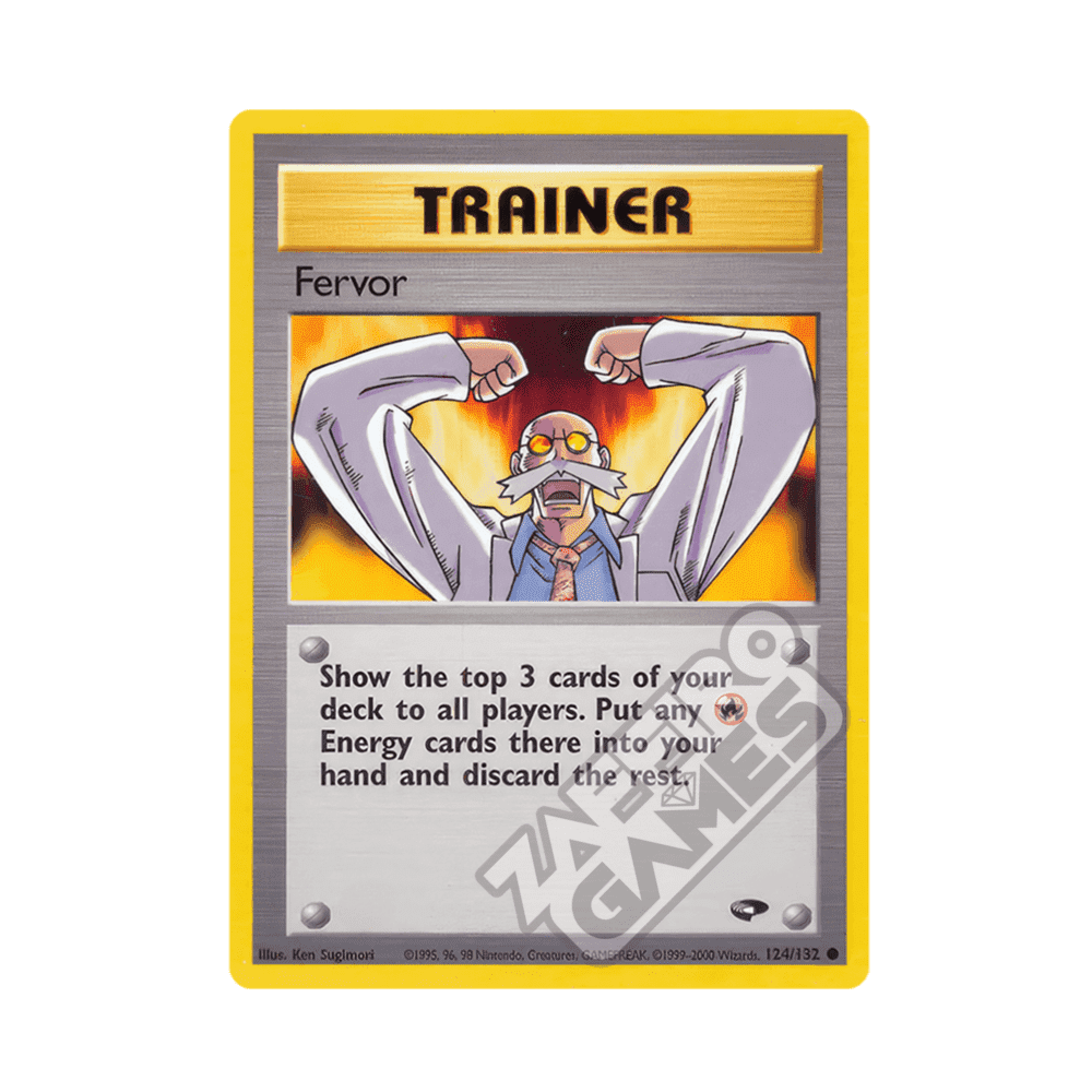124/132 Fervor Comune Unlimited (ENG) - Gym Challenge rr