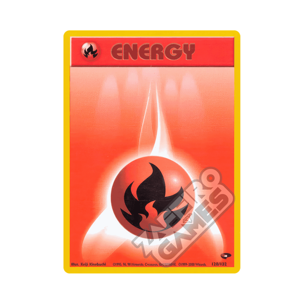 128/132 Fire Energy Unlimited (ENG) - Gym Challenge rr