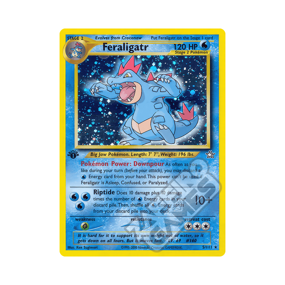 005/111 Feraligatr Holo Prima Edizione (ITA) - Neo Genesis rr