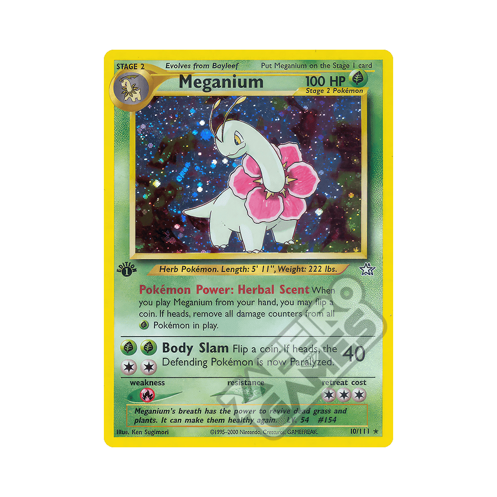 010/111 Meganium Holo Prima Edizione (ITA) - Neo Genesis rr