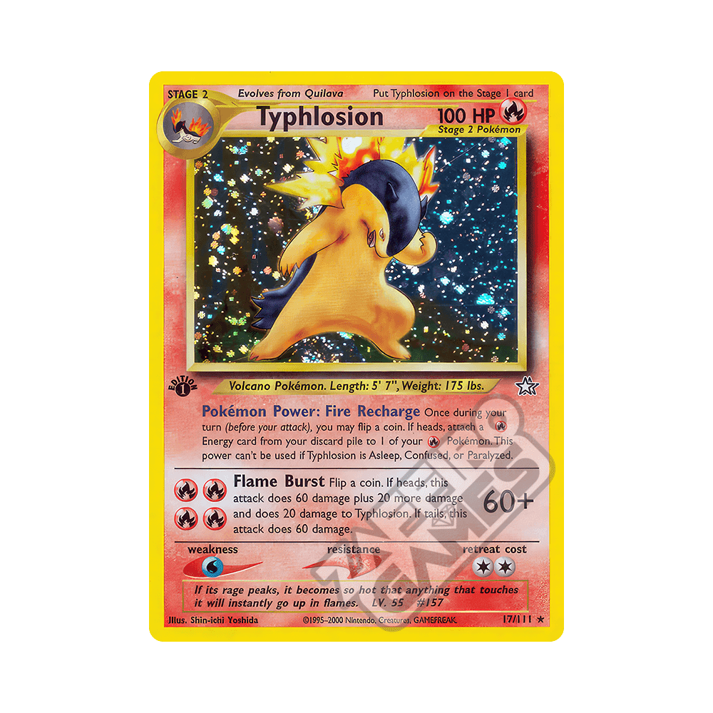017/111 Typhlosion Holo Prima Edizione (ITA) - Neo Genesis rr