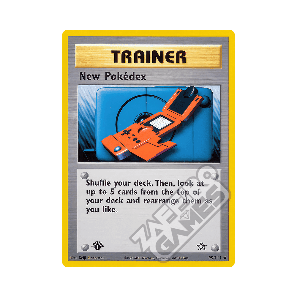 095/111 Nuovo Pokédex Non Comune Prima Edizione (ITA) - Neo Genesis rr