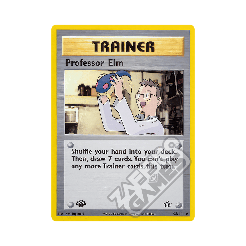 096/111 Professor Elm Non Comune Prima Edizione (ITA) - Neo Genesis rr