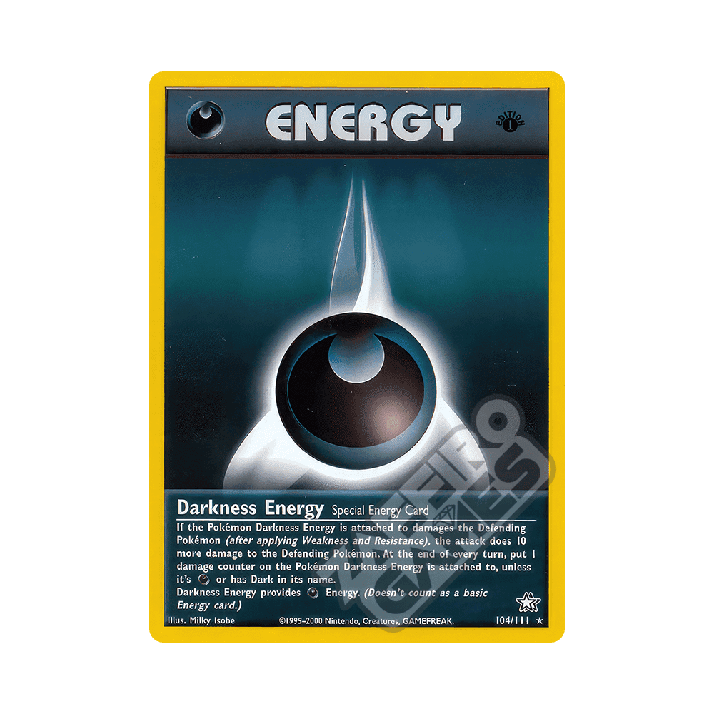 104/111 Energia Oscurità Rara Prima Edizione (ITA) - Neo Genesis rr