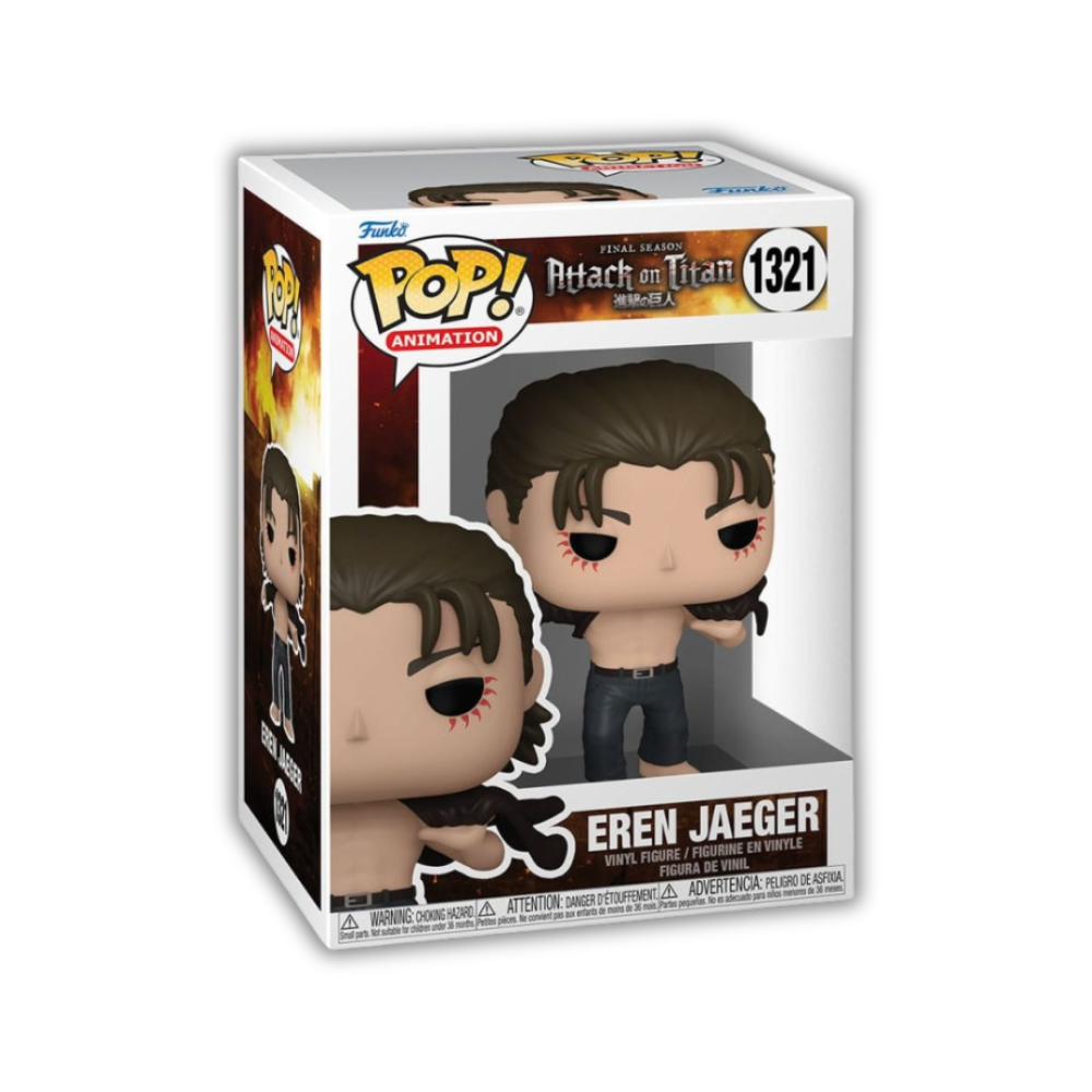  Attack on Titan POP! Animation Vinyl Figure Eren Jeager 9 cm