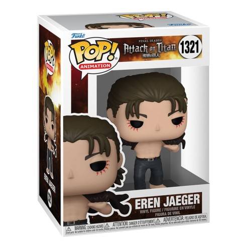 Attack on Titan POP! Animation Vinyl Figure Eren Jeager 9 cm (1321)