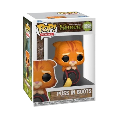 Shrek POP! Movies Vinyl Figure 30th Anniversary Puss in Boots 9 cm (1596)
