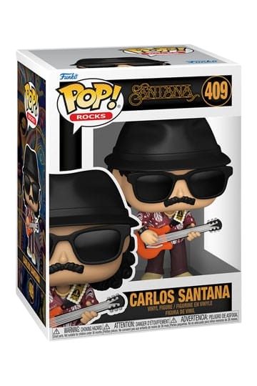 Carlos Santana POP! Rocks Vinyl Figure Carlos Santana 9 cm (409)