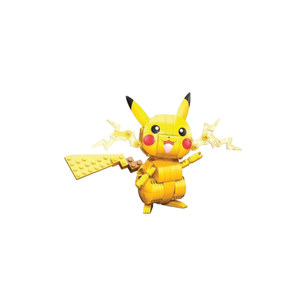 Pokémon Mega Construx Wonder Builders Construction Set Pikachu 10 cm