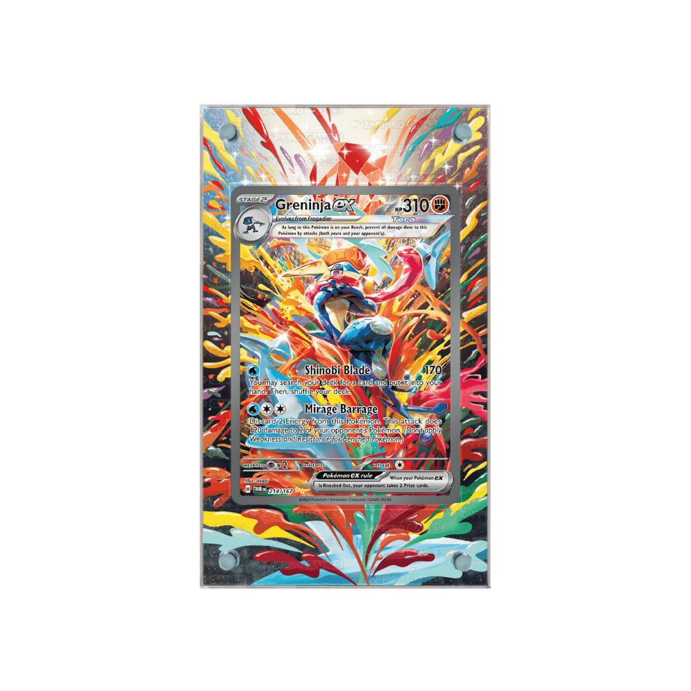 Zaffiro Games Collection-Case Magnetico Greninja Crepuscolo