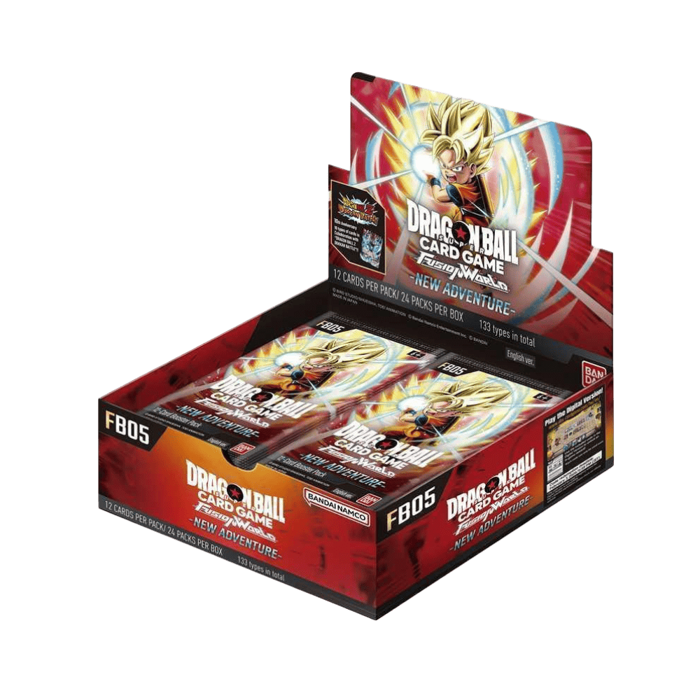 Dragon Ball Super Fusion World FB-05 New Adventure - Display 24 Bustine (ENG) rr